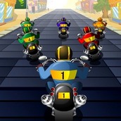 Игра Гонка на байкерских мотоциклах