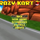 Игра Гонка на картах в 3д