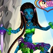 Игра Одевалка аватарихи