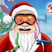 Игра Меняем стиль Деду Морозу