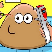 Игра Лечить глаза Поу