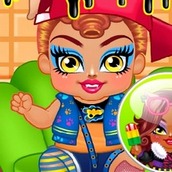 Игра Маленькая Клодин из Монстр Хай