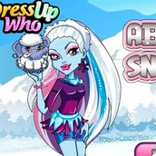 Игра Эбби снежный монстр