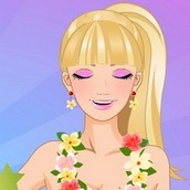 Игра Пляжный макияж для Барби