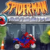 Игра Человек Паук на мотоцикле