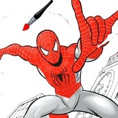 Игра Раскраска Человека Паука