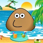 Игра Поу на пляже