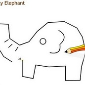 Игра Рисовалка слоника