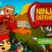 Игра Защитим ниндзя!