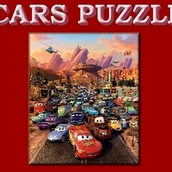 Игра Пазл с Тачками