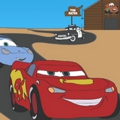 Игра Молния Маквин возит грузы