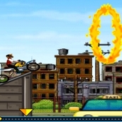 Игра Безумные трюки на мотоцикле
