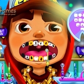 Игра Лечение зубов у Джейка из Сабвей Серф