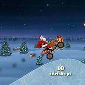 Игра Новогоднее катание Деда Мороза