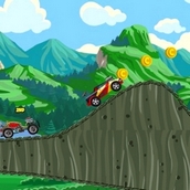 Игра Гонки самодельной машинки