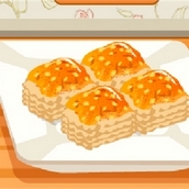 Игра Веселая кулинария: приготовление пахлавы