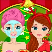 Игра Рождественская пижамная вечеринка