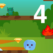 Игра Приключение Огня и Воды 4