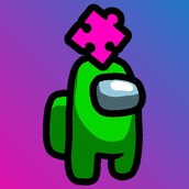 Игра Сумасшедшие пазлы с Амонг Ас