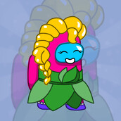 Игра Одевалка девушки Амонг Ас