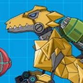 Игра Роботы Динозавры: Мегалозавр