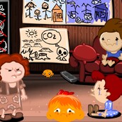 Игра Счастливая обезьянка: 481-490 уровни