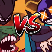 Игра Фрайдей Найт Фанкин Мод: Трикки и Вхитти против Таби и Аготи