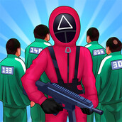 Игра Игра в кальмара: Зеленый красный