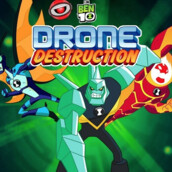 Игра Бен 10: Битва с Дронами