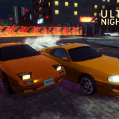 Игра Ночное вождение по городу