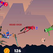 Игра Стикмен: Битва Супергероев