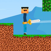 Игра Нуб против зомби