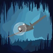 Игра Воздушное испытание в пещере