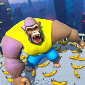 Игра Обезьяны сражаются с гориллами