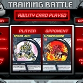 Игра Бакуган: тренировочные битвы