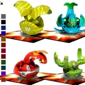 Игра Раскраска монстров Бакуган