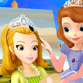 Игра Принцесса София-художница