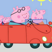 Игра Автомобильное путешествие свинки Пеппы