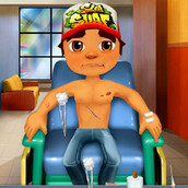 Игра Джейк из Сабвей Серф на операции