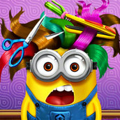 Игра Миньон меняет прическу