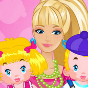 Игра Куколка Барби в роли няни