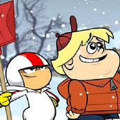 Игра Пазл: зимние приключения Кика Бутовского