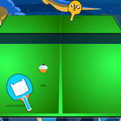 Игра Время приключений: пинг-понг с Финном и Джейком