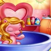 Игра Уход за за пони