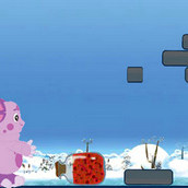 Игра Лунтик собирает варенье