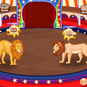Игра Уход за цирковыми львами