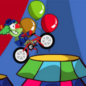 Игра Каскадерская гонка клоуна