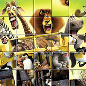 Игра Пазл о Мадагаскаре