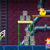 Игра Свомпи сбивает уточек