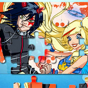 Игра Пазл Друзья Ангелов 3